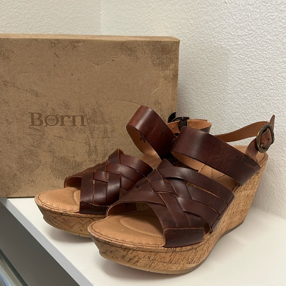Leather wedges